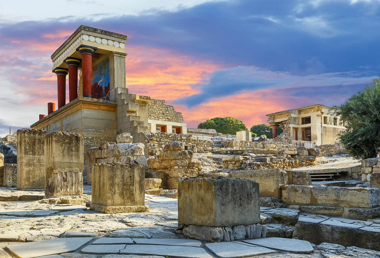 Greek Isles Archaeological Site