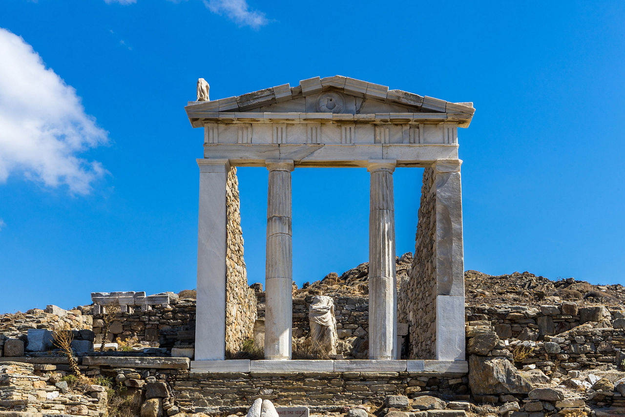 Sacred Island Delos Greece