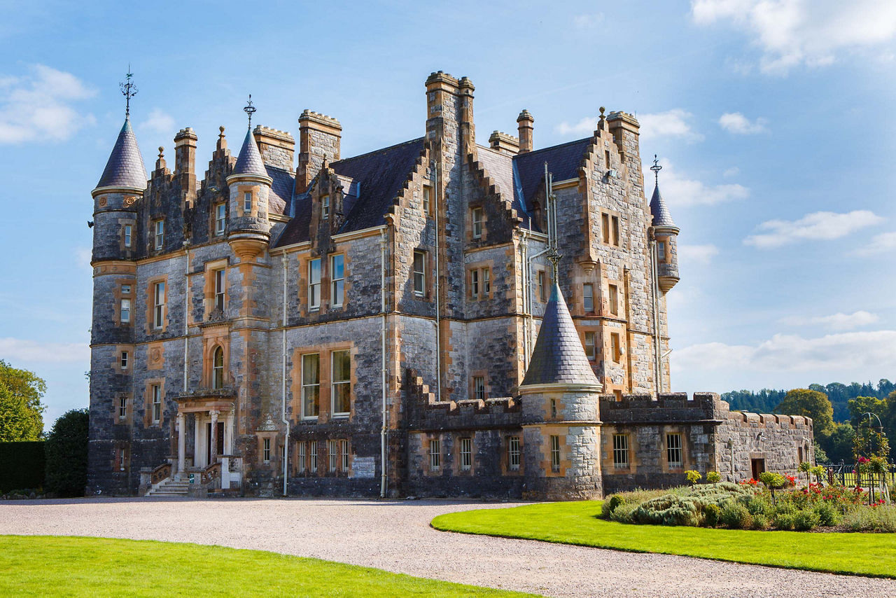 Ireland, Blarney House at Castle Gardens