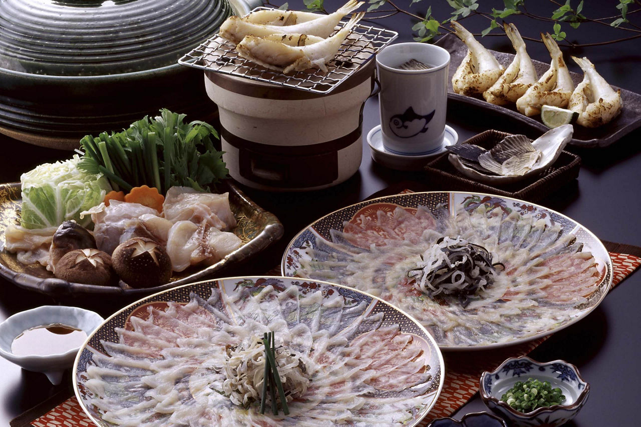 Japanese Blowfish Plate