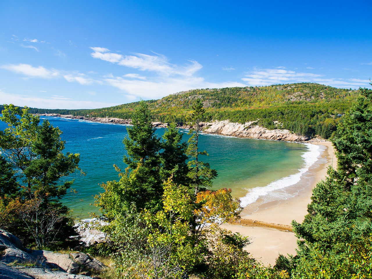 Beach in Acadia National Park, Maine