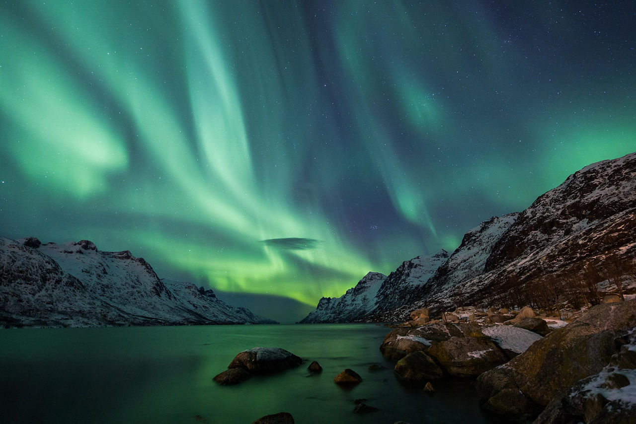 Aurora Borealis Activity, Norway