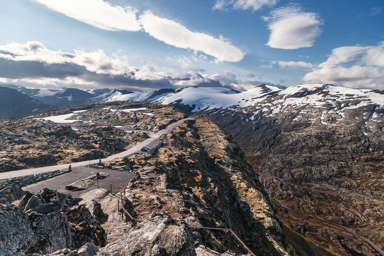 Norway Dalsnibba Mountain Plateau