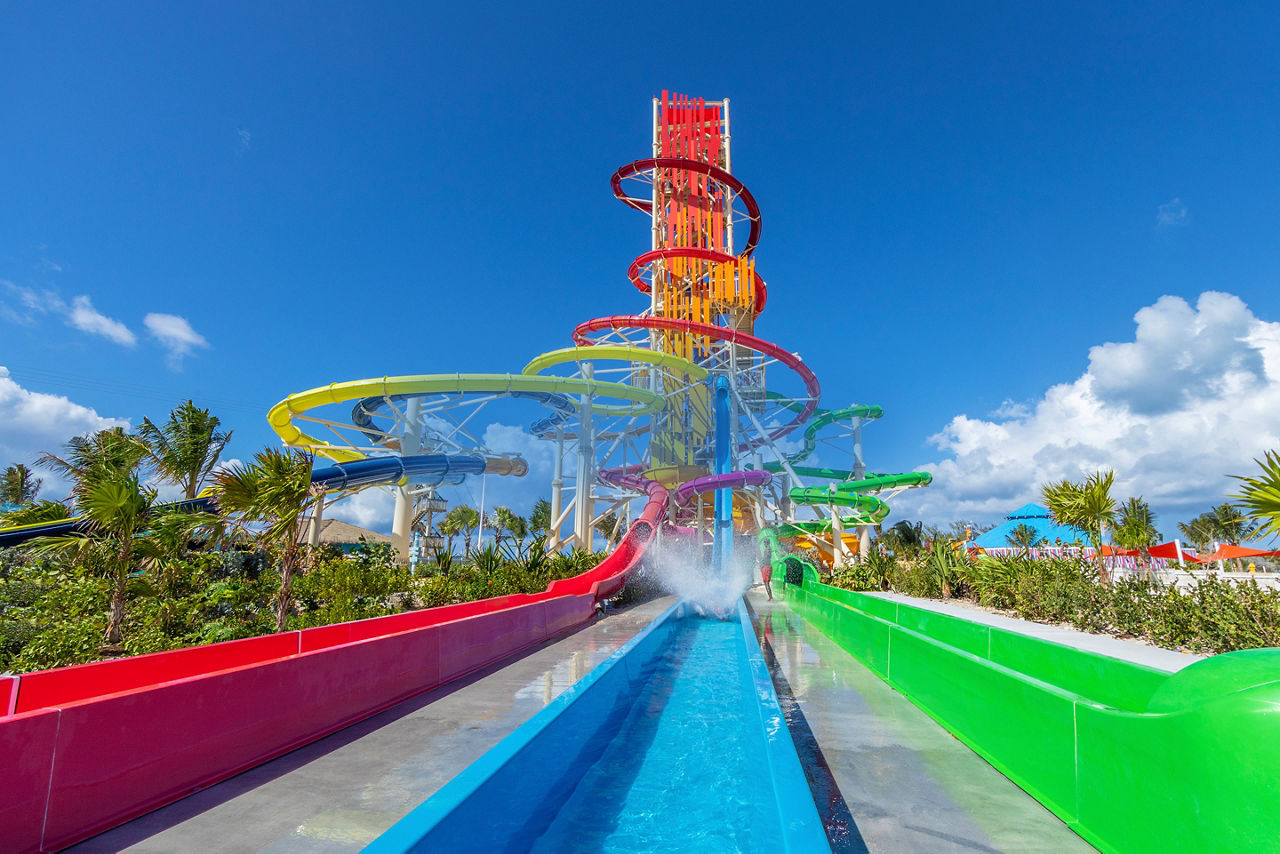 Perfect Day Coco Cay Dare Devil's Tower Racers Hero