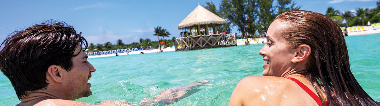 Perfect Day Coco Cay Floating Bar Swim Up Hero