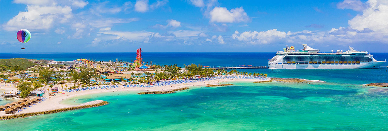 Perfect Day Coco Cay Aerial