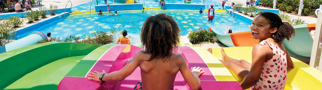 Perfect Day Coco Cay Kids Slide Splashaway Bay