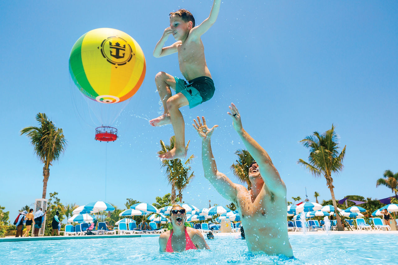 Perfect Day at Coco Cay Family at Oasis Lagoon