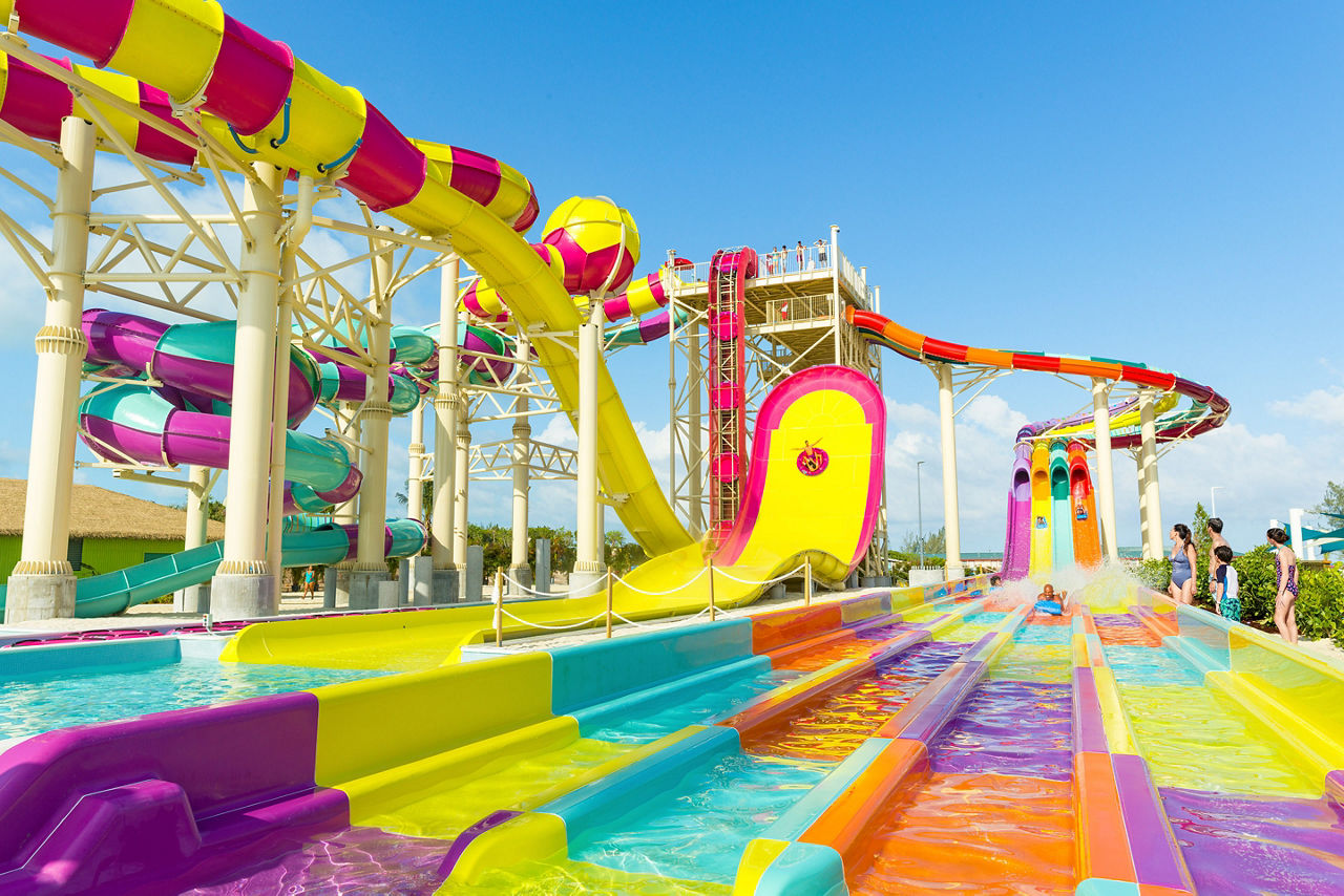 Slingshot Slides, Perfect Day at Coco Cay 