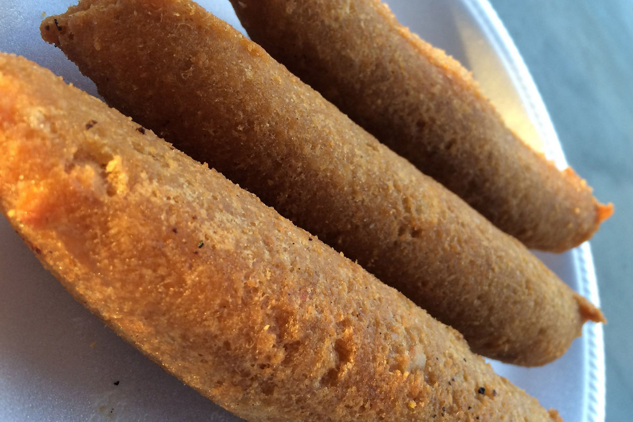 Puerto Rico Alcapurrias Local Street Dish 