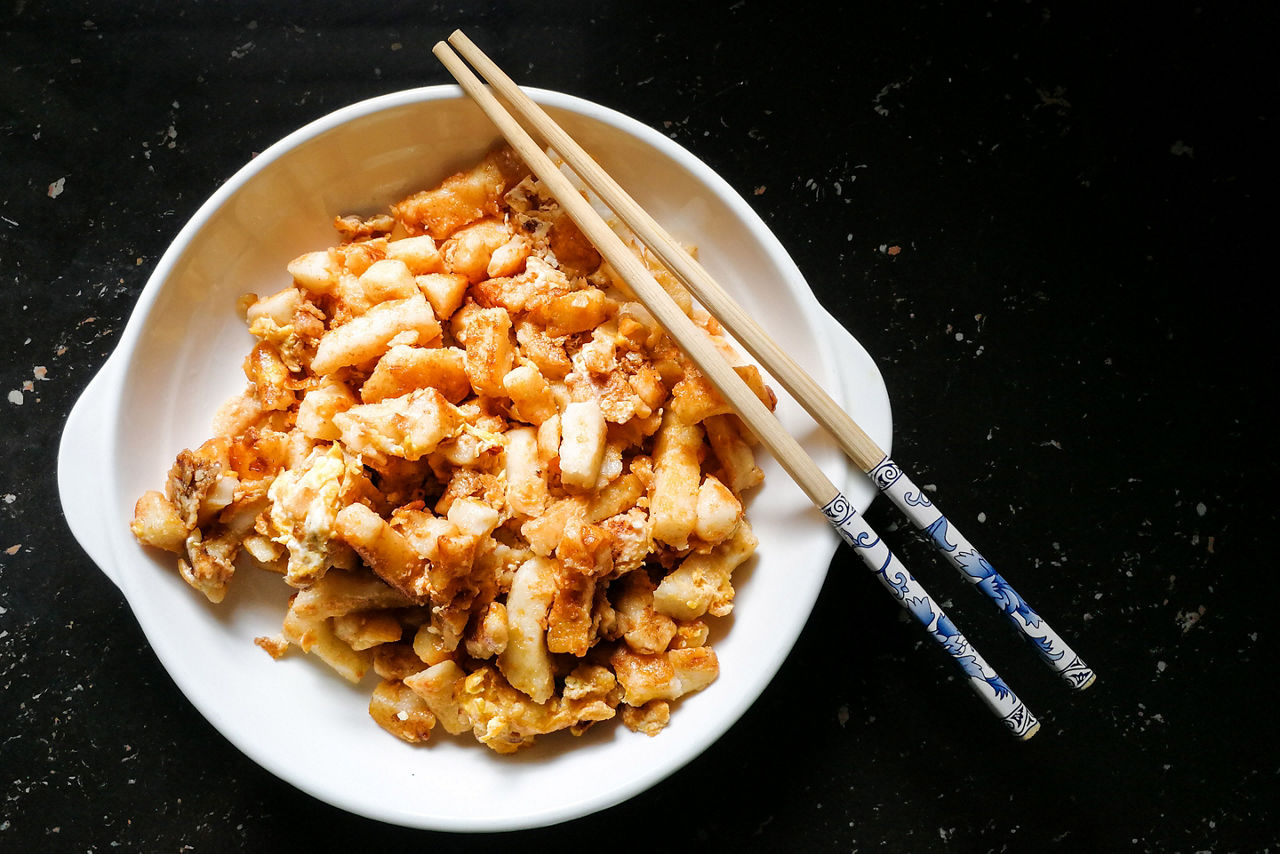 Singapore, Fried Carrot Cake