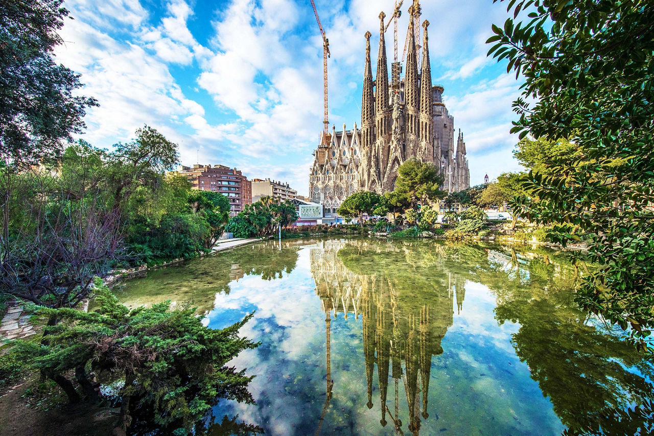 Spain Barcelona Sagrada Familia