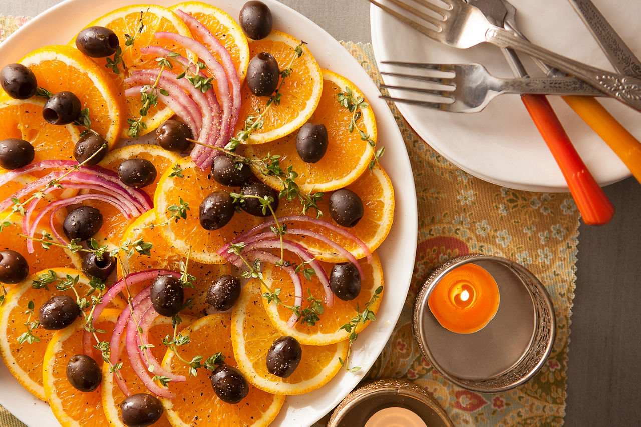 Orange and Olives Salad