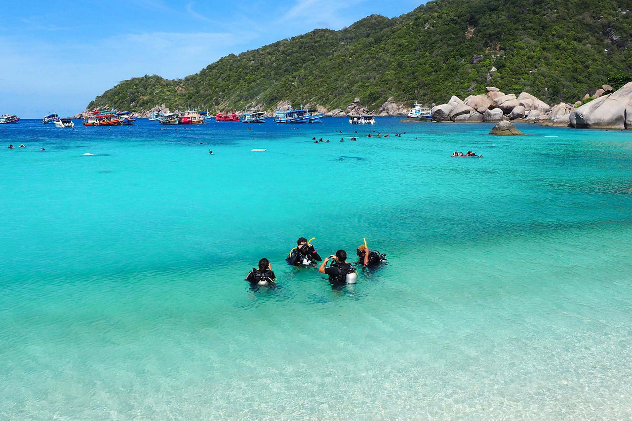 Thailand, Scuba Diving Training