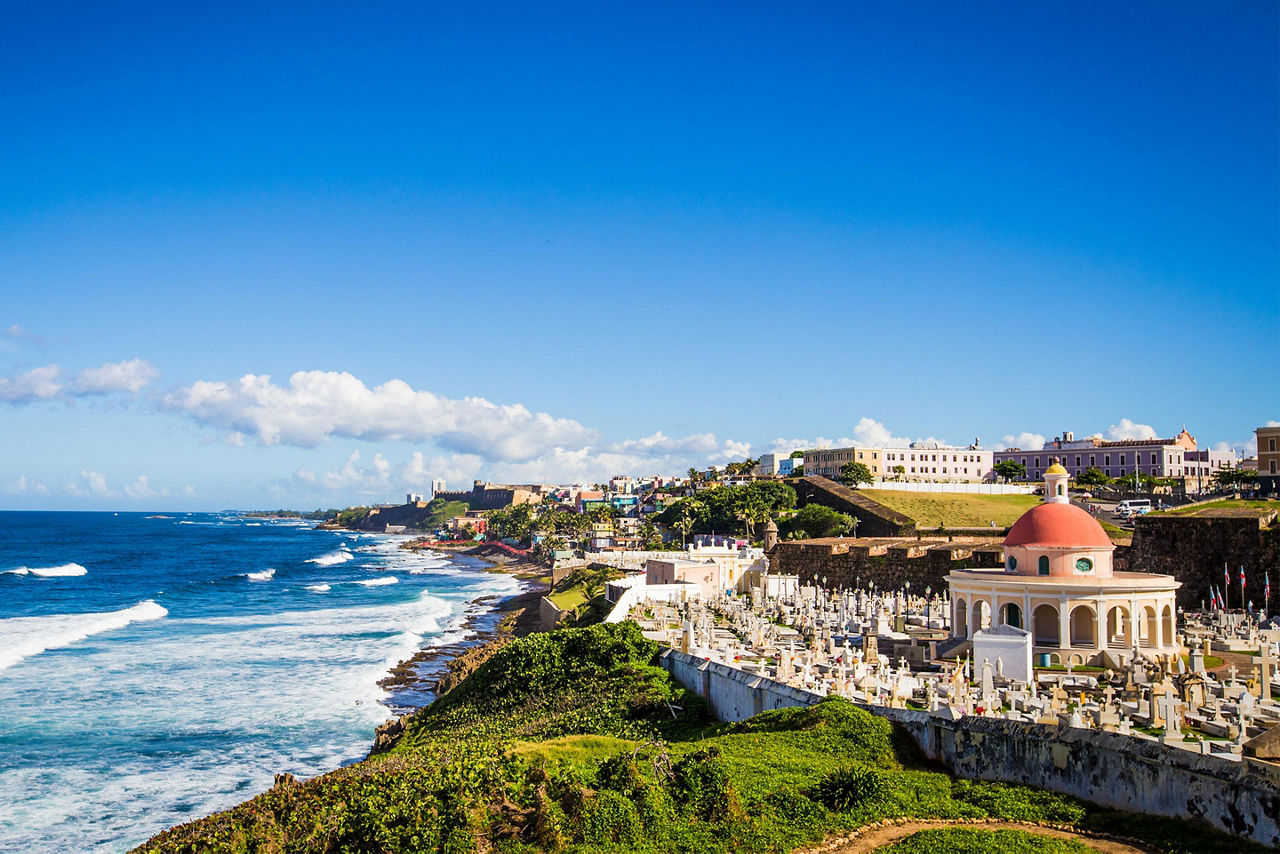 Old San Juan, Puerto Rico Cemetery