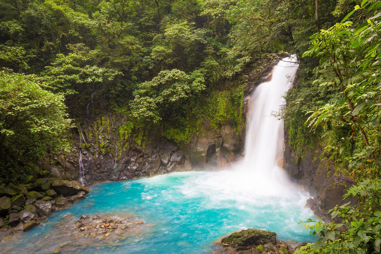 Catarata del Rio Celeste, Azul, Tenorio National Park, Costa Rica