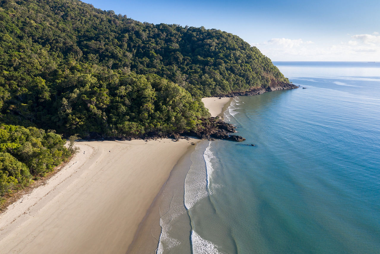 Cairns, Australia Aerial View Noah Beach