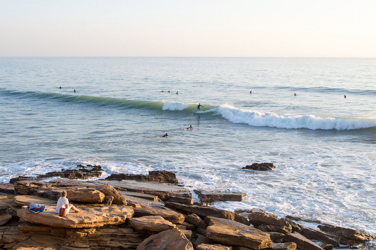 Taking a Surf Trip to the Village of Taghazou. Morocco.