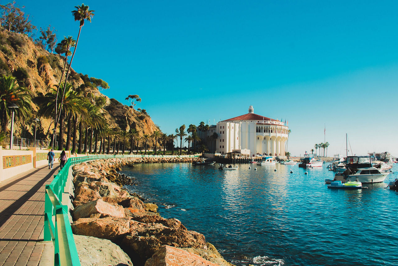 Shore Avalon Catalina Island California