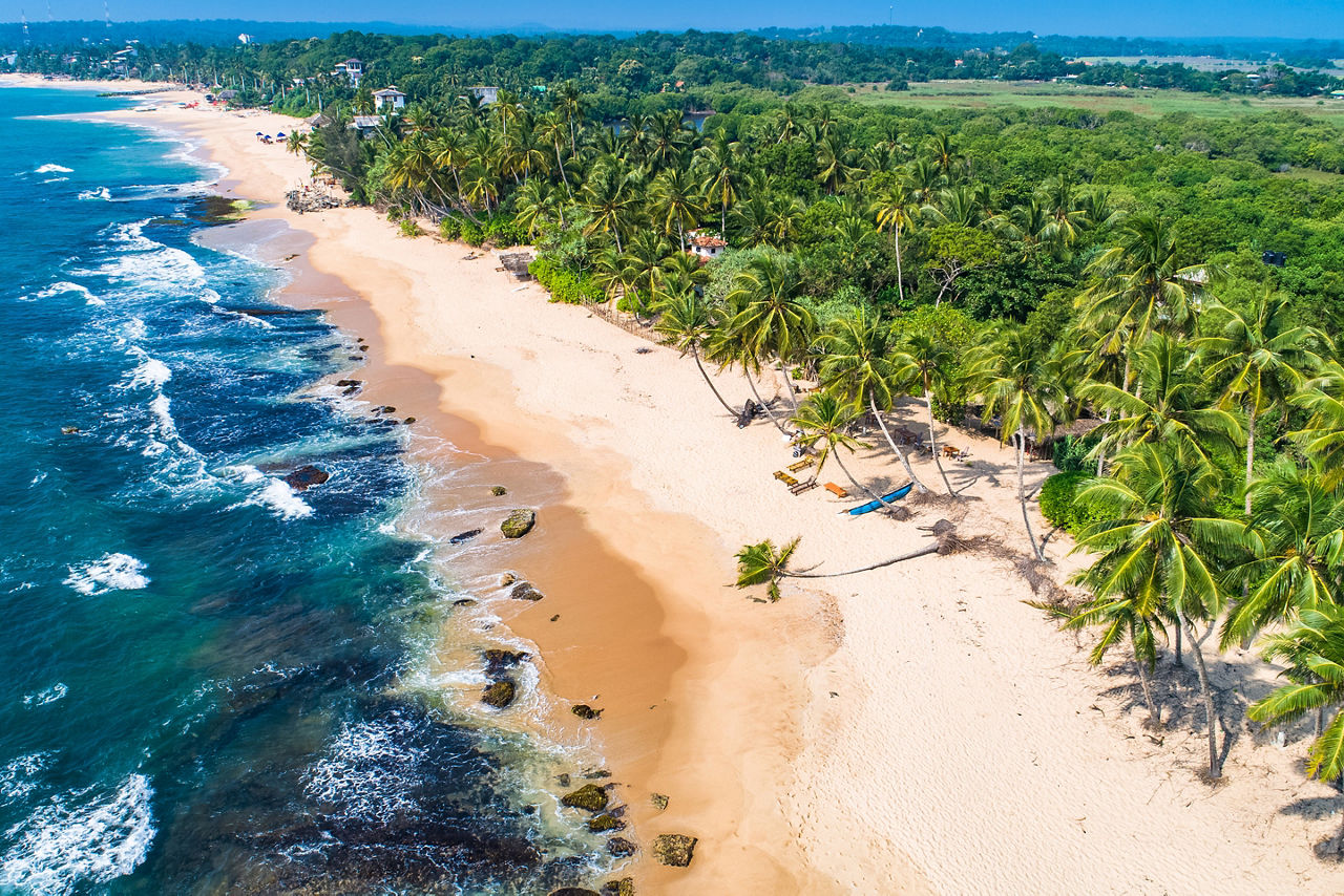 Tangalle Beach is worth the trek to get there from Hambantota. 