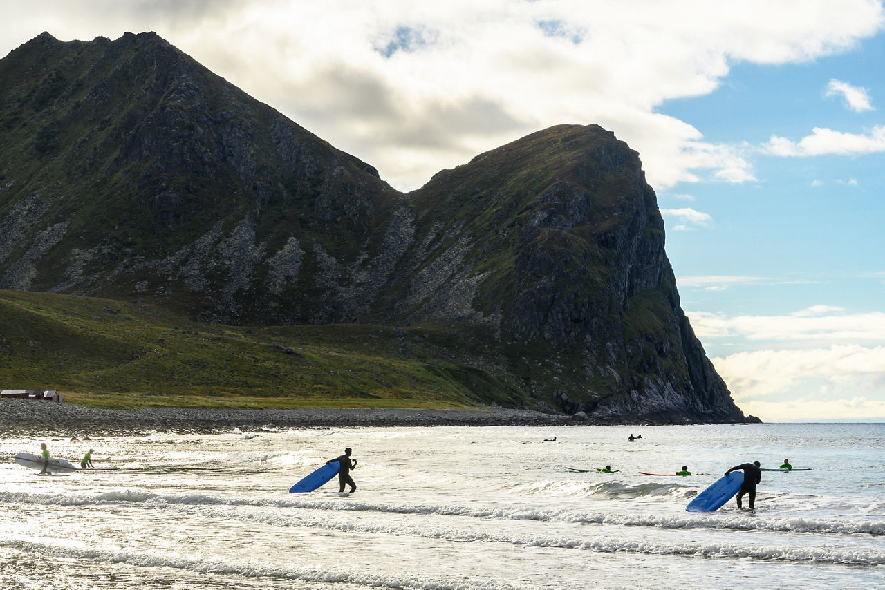 Norway Lofoten Islands Landscape Nature Coast Nordic sea