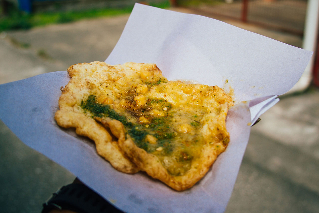 Trinidad Doubles Traditional Local Cuisine