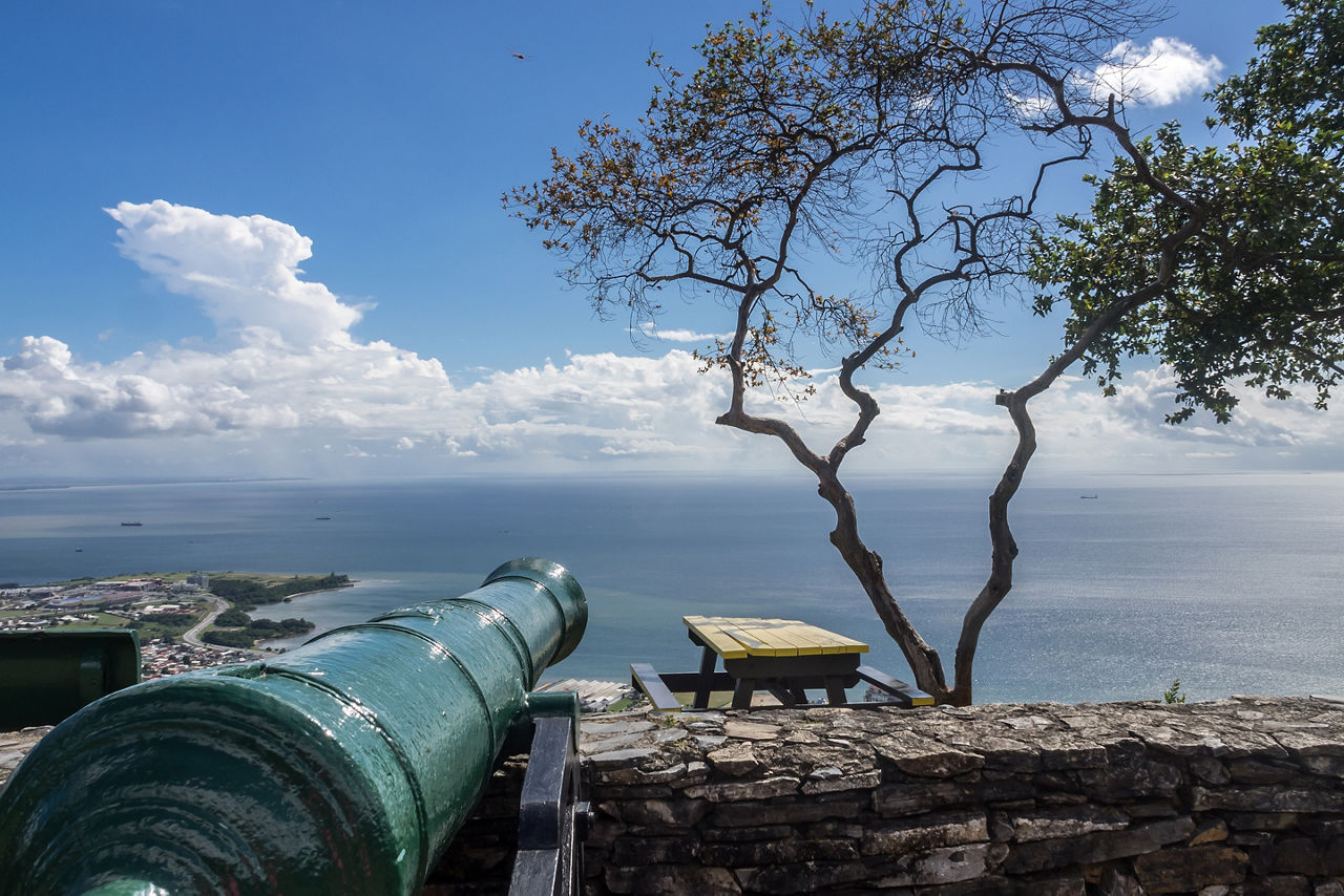 Views around Fort George down to Port of Spain 