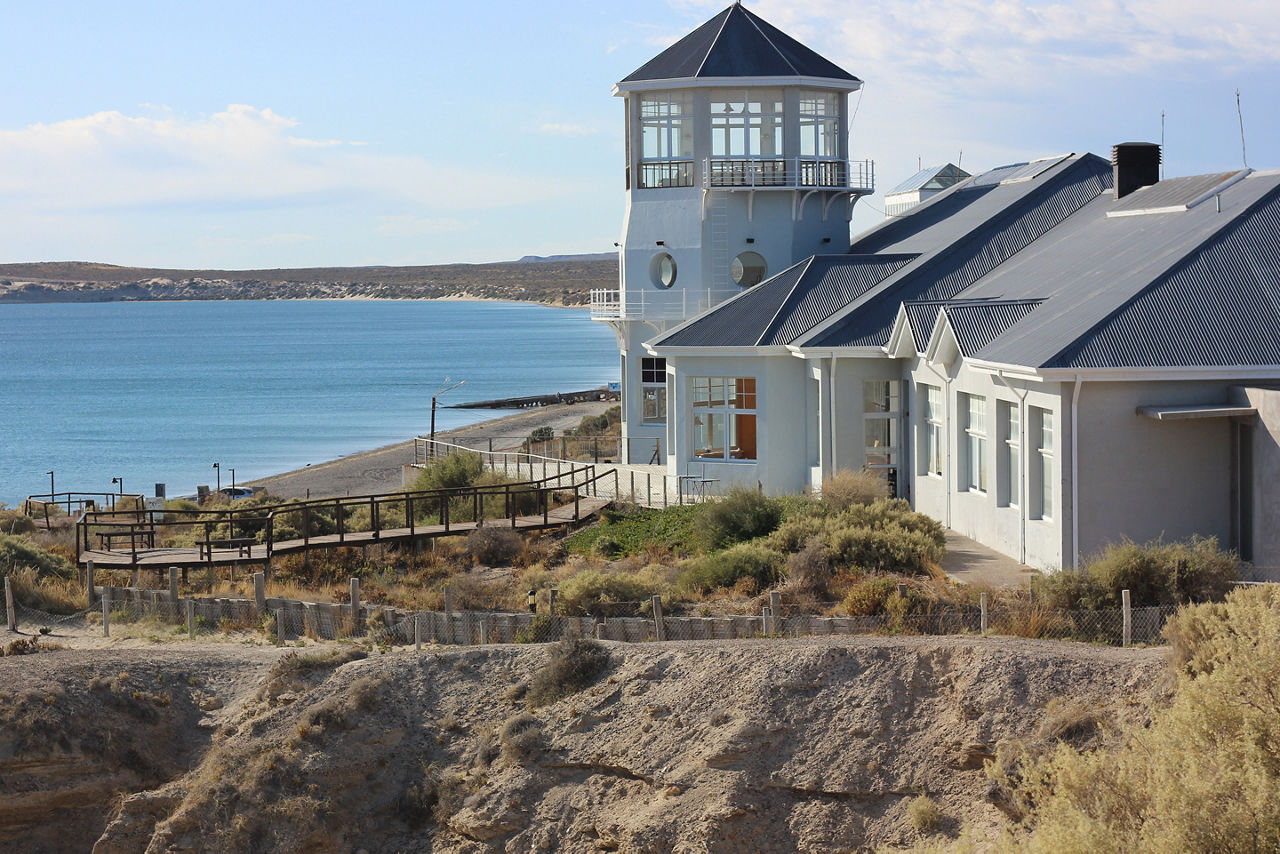 Puerto madryn patagonia argentina beach