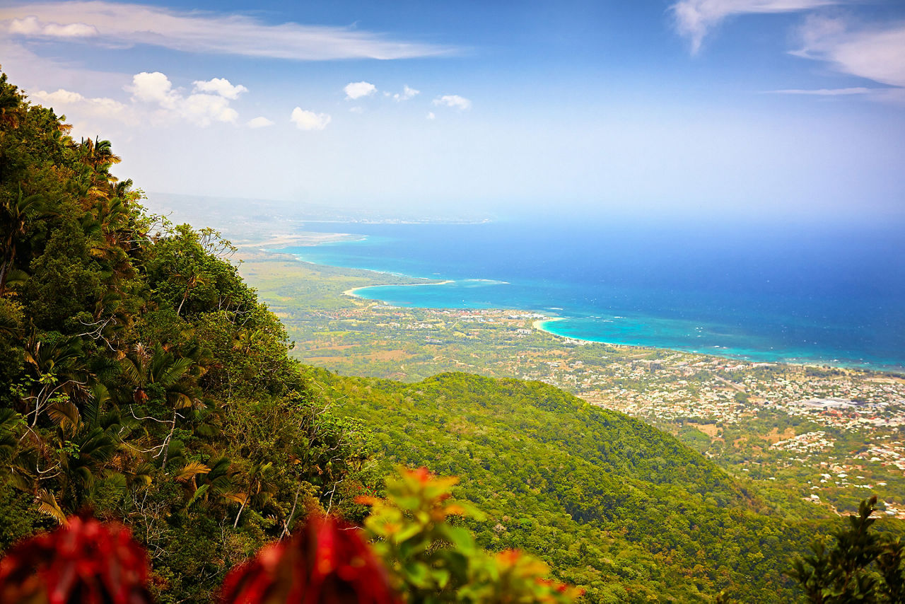 Puerto Plata Dominican Republic Aerial