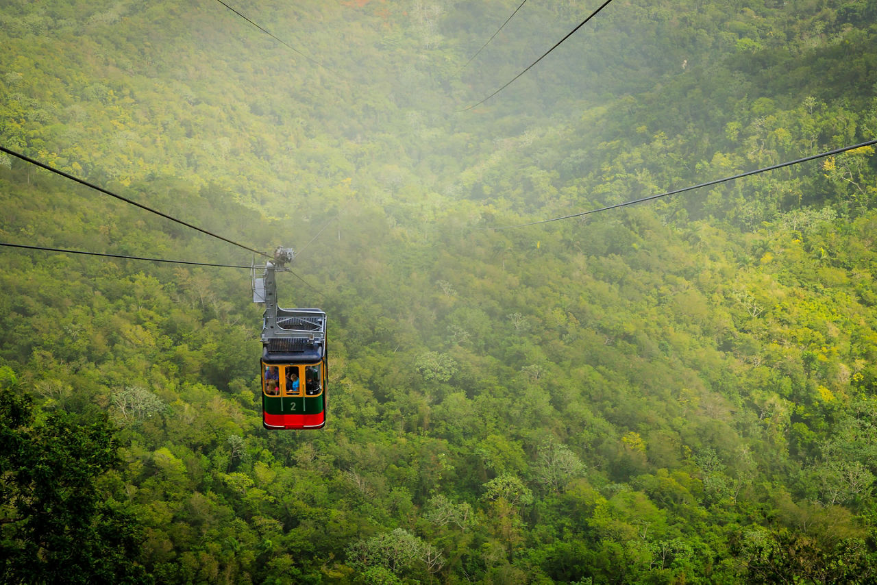 dominican republic mount isabel torres cable car