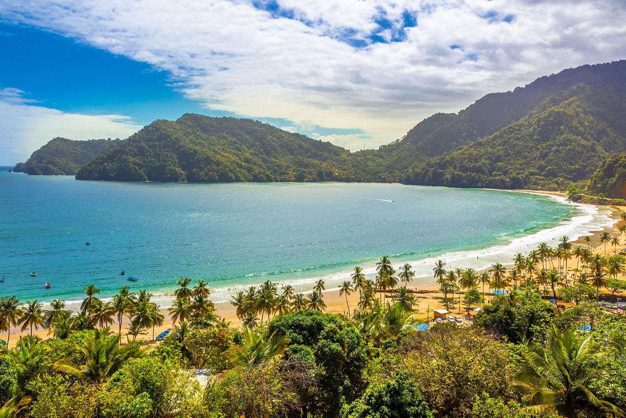 Ocean Views of Maracas Bay in Trinidad and Tobago