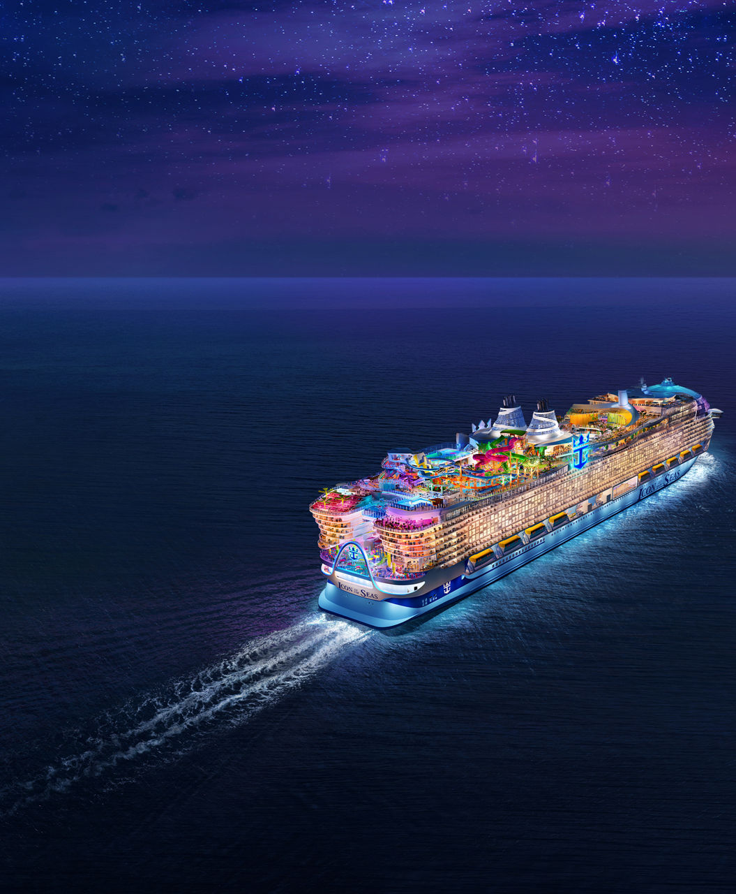 Icon of the Seas Aerial View HP Mobile 750 910 FAM NF 2x
