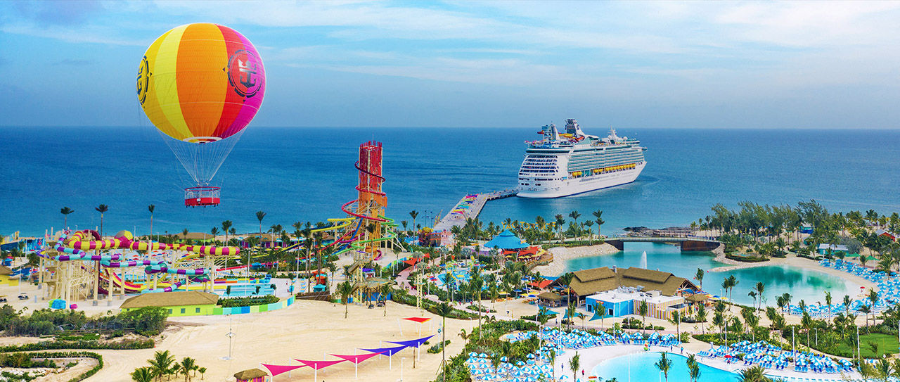 Perfect Day At Cococay Aerial View | HP Tile