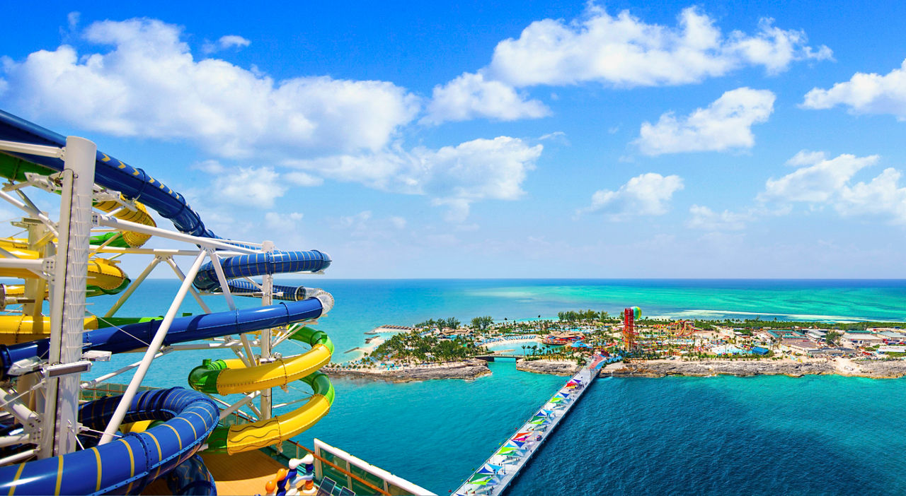 Adventure of the Seas at Perfect Day Coco Cay 