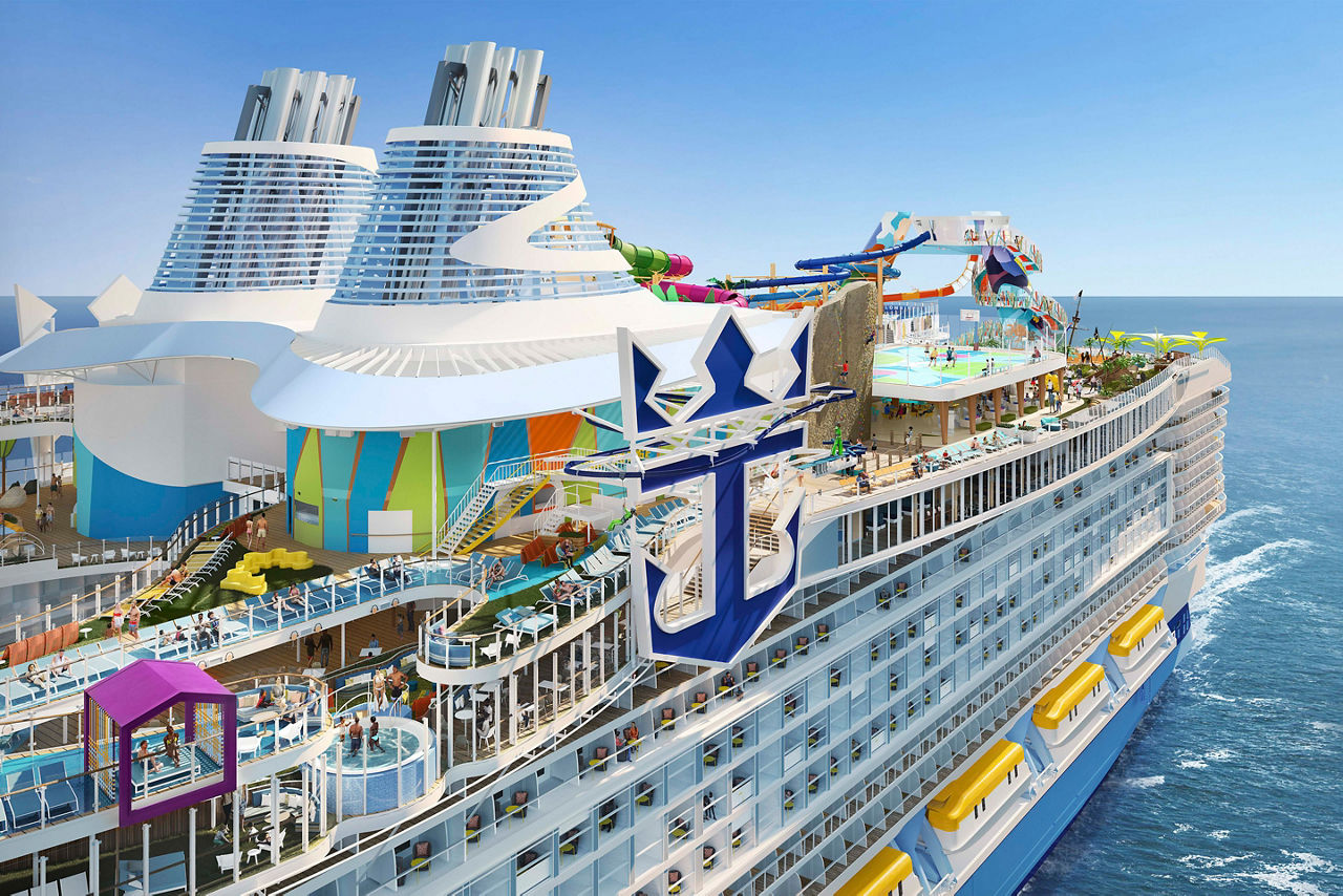 Icon of the Seas Crown's Edge Crop Render