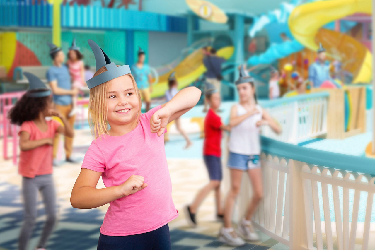 icon of the seas surfside big shark block party kids activities