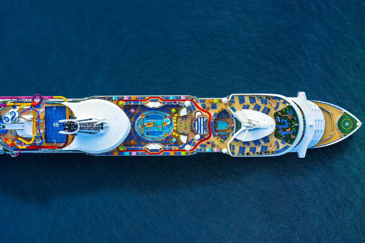 Navigator of the Seas Aerial