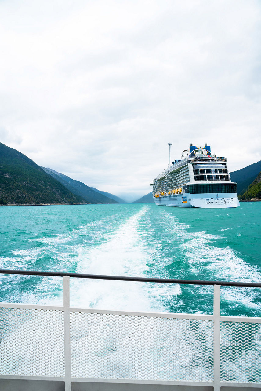 Alaska Skagway Shore Excursion Leaving Ovation of the Seas