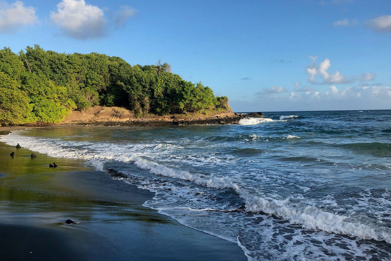  visiting the hidden beaches of Grenada. The Caribbean.