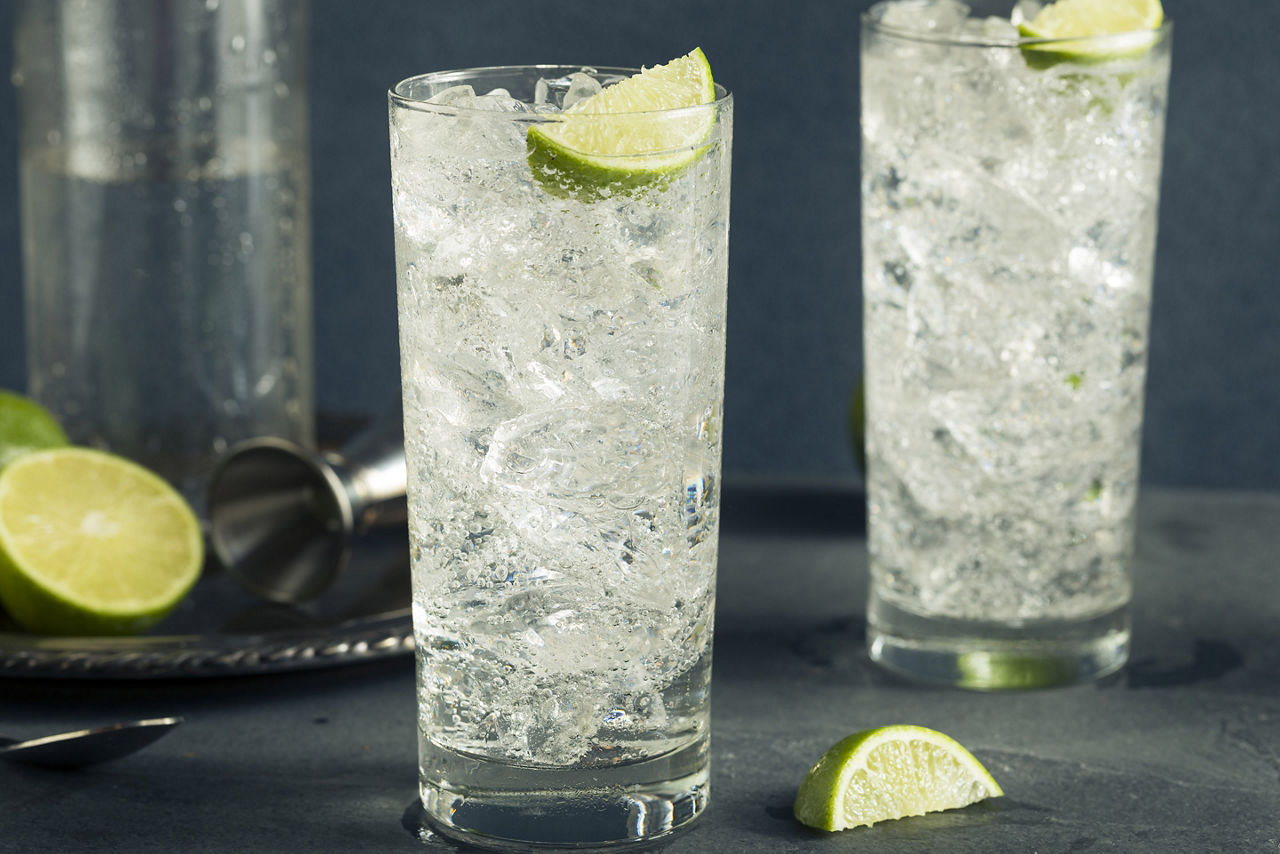 Tequila Tonic Beverage