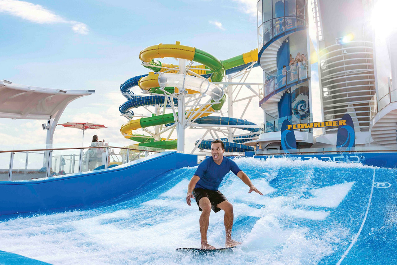 Mariner of the Seas Perfect Storm and Flowrider