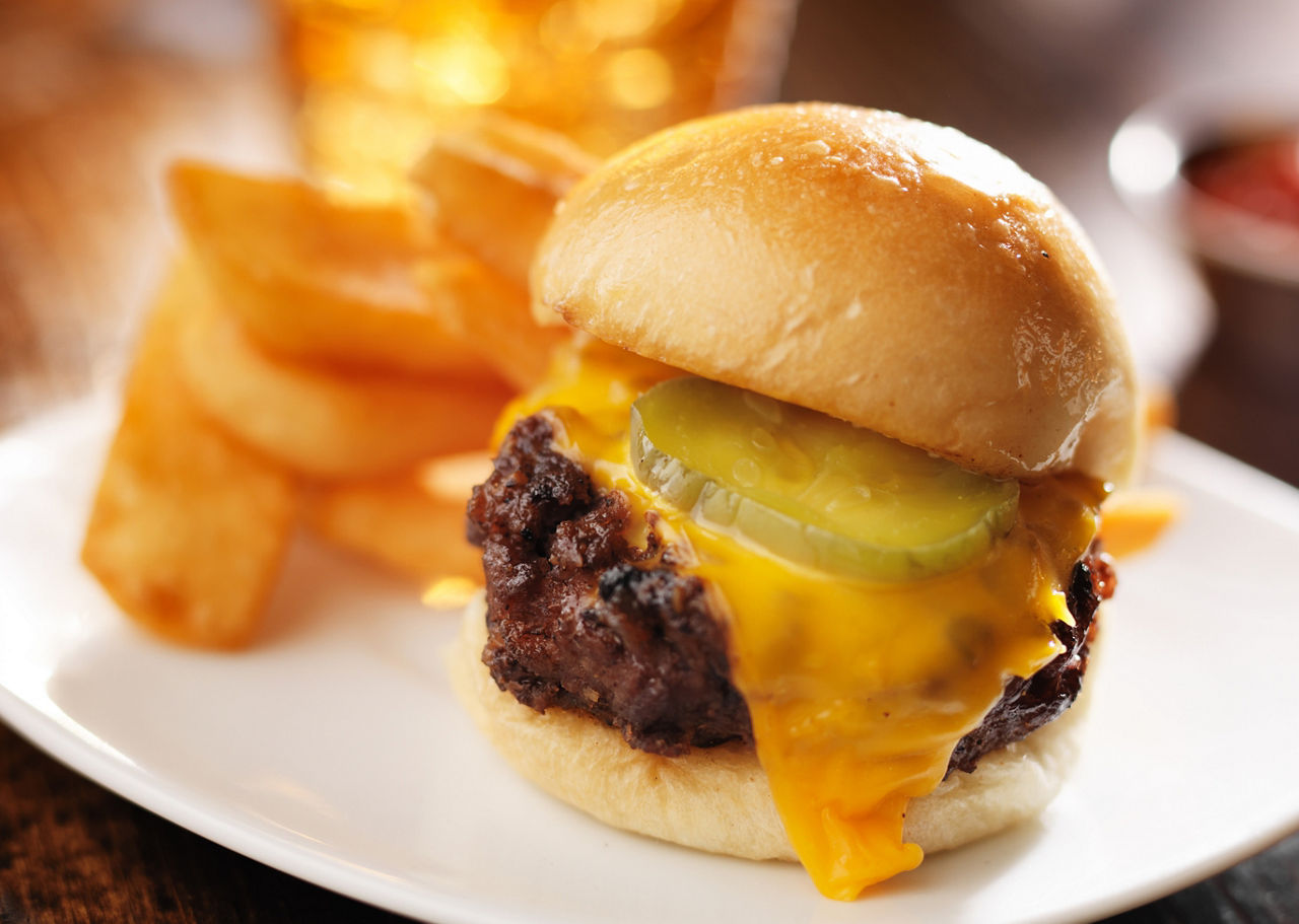 Mini Bites Slider with Fries