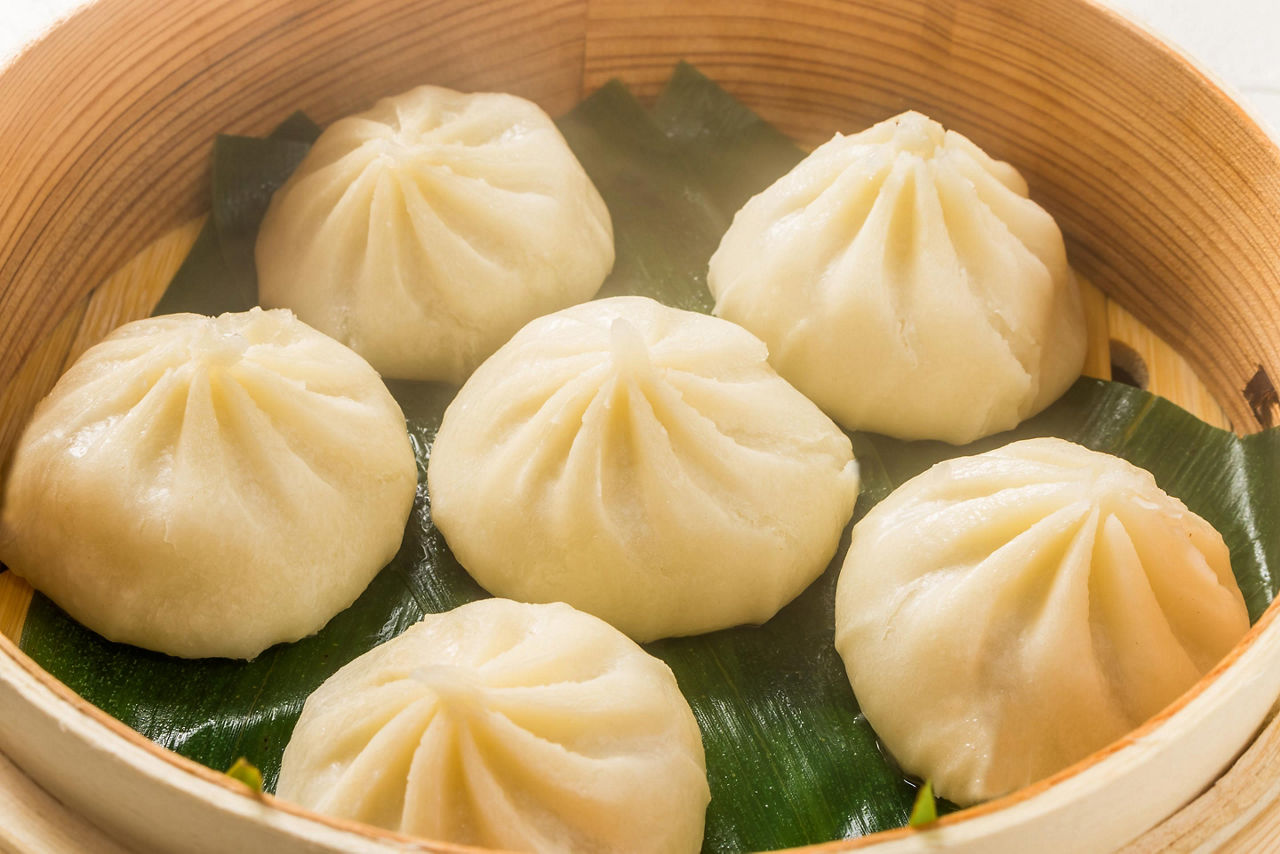 Xiao Long Bao Steamed Buns Cuisine in Beijing, China