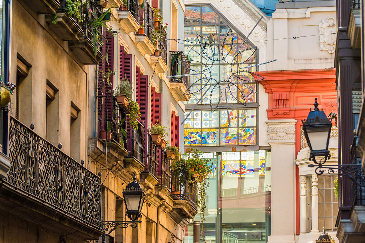 Downtown Architecture, Bilbao, Spain 