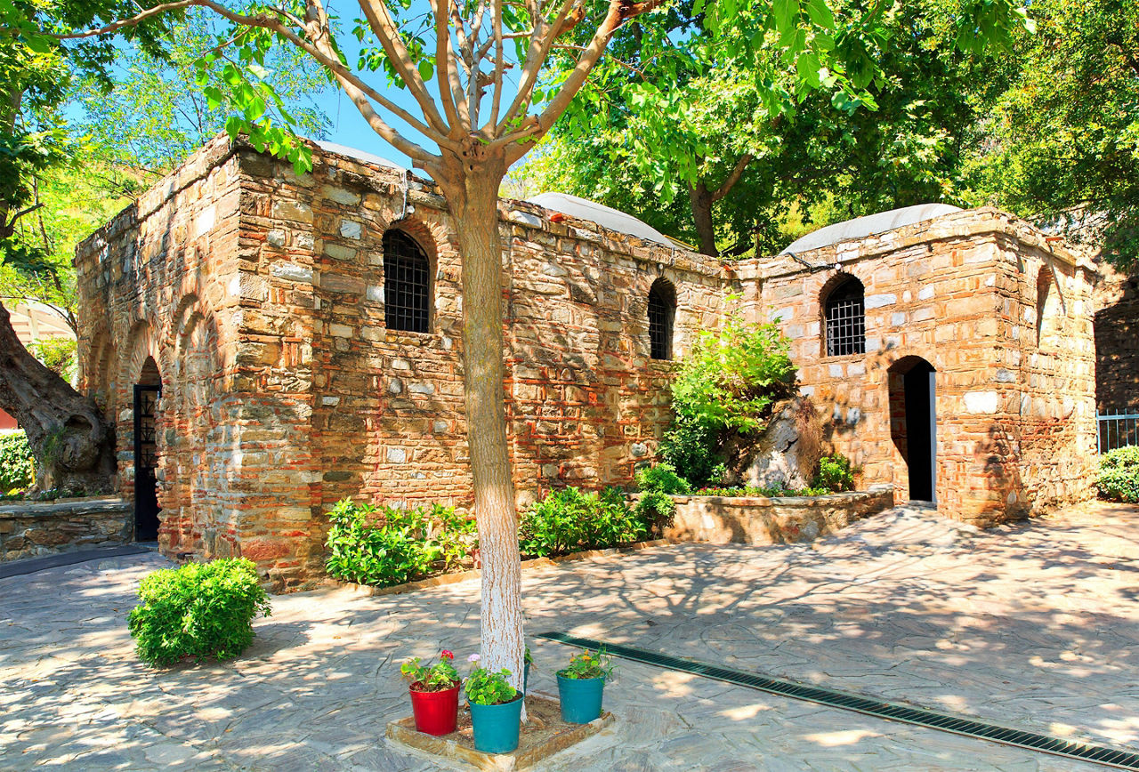 The home of the Virgin Mary in Ephesus, Turkey