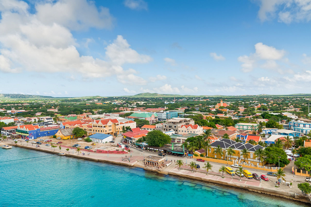 kralendijk bonaire architecture aerial