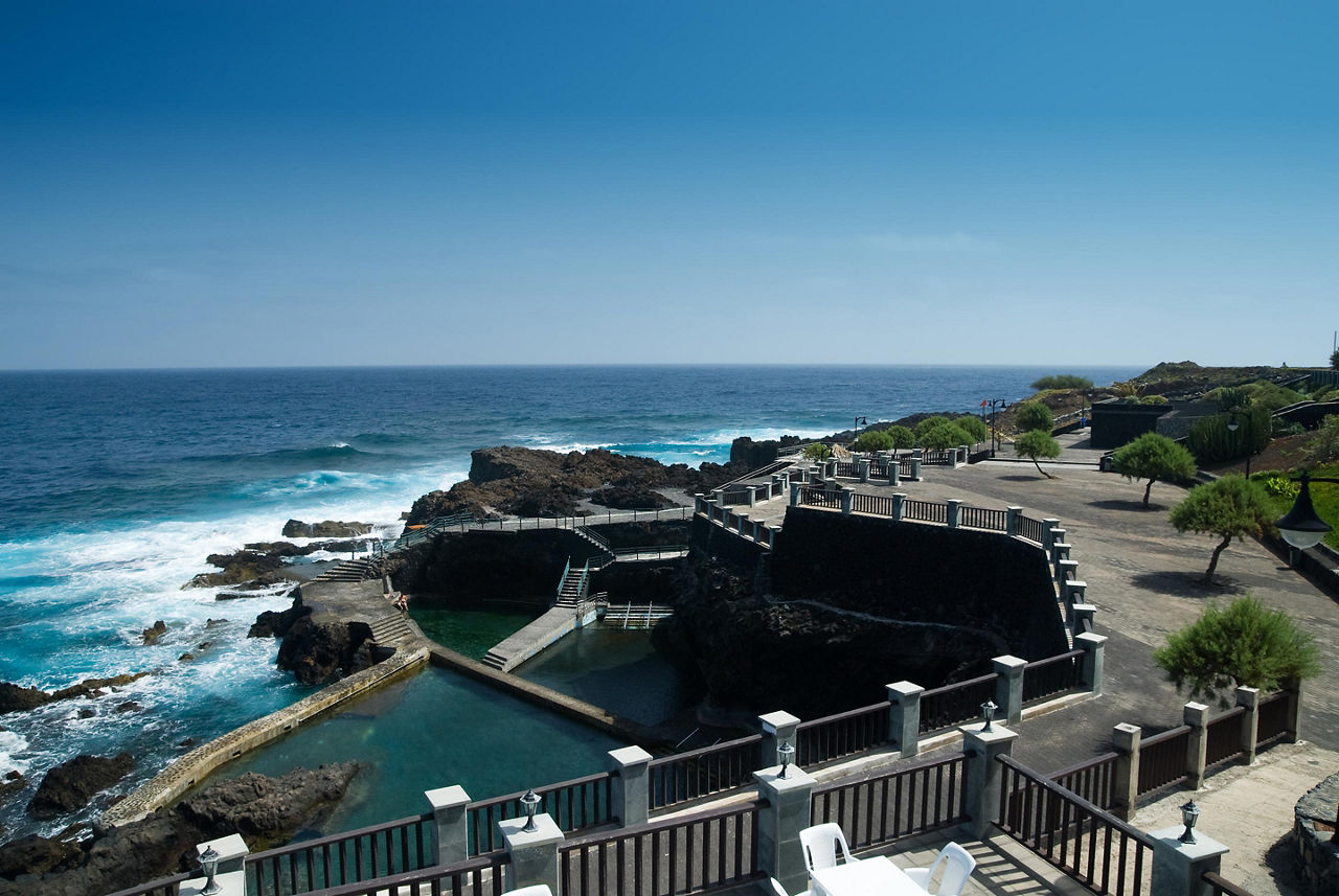 La Fajana natural swimming pool in La Palma, Canary Islands