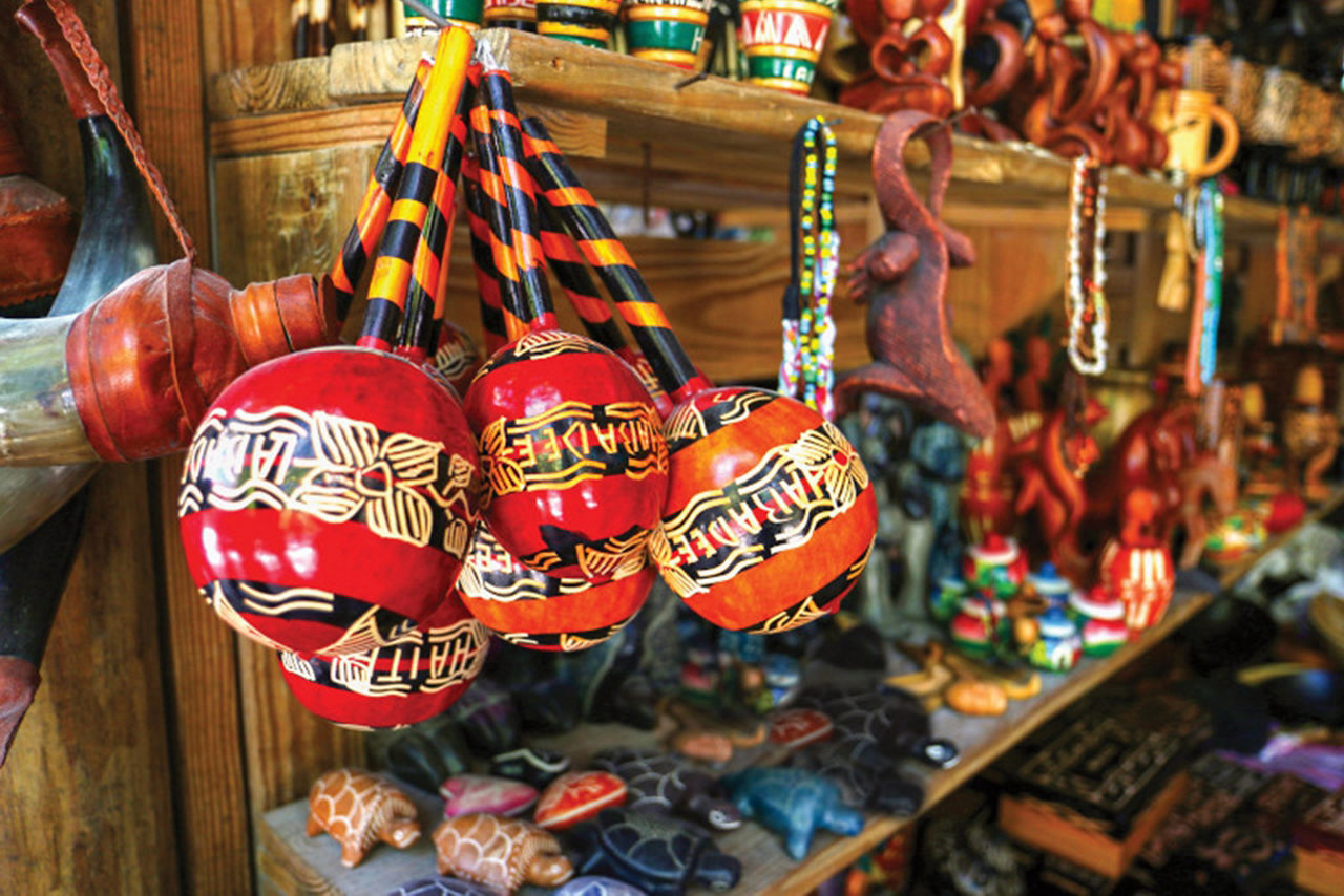 Souvenirs in Labadee, Haiti