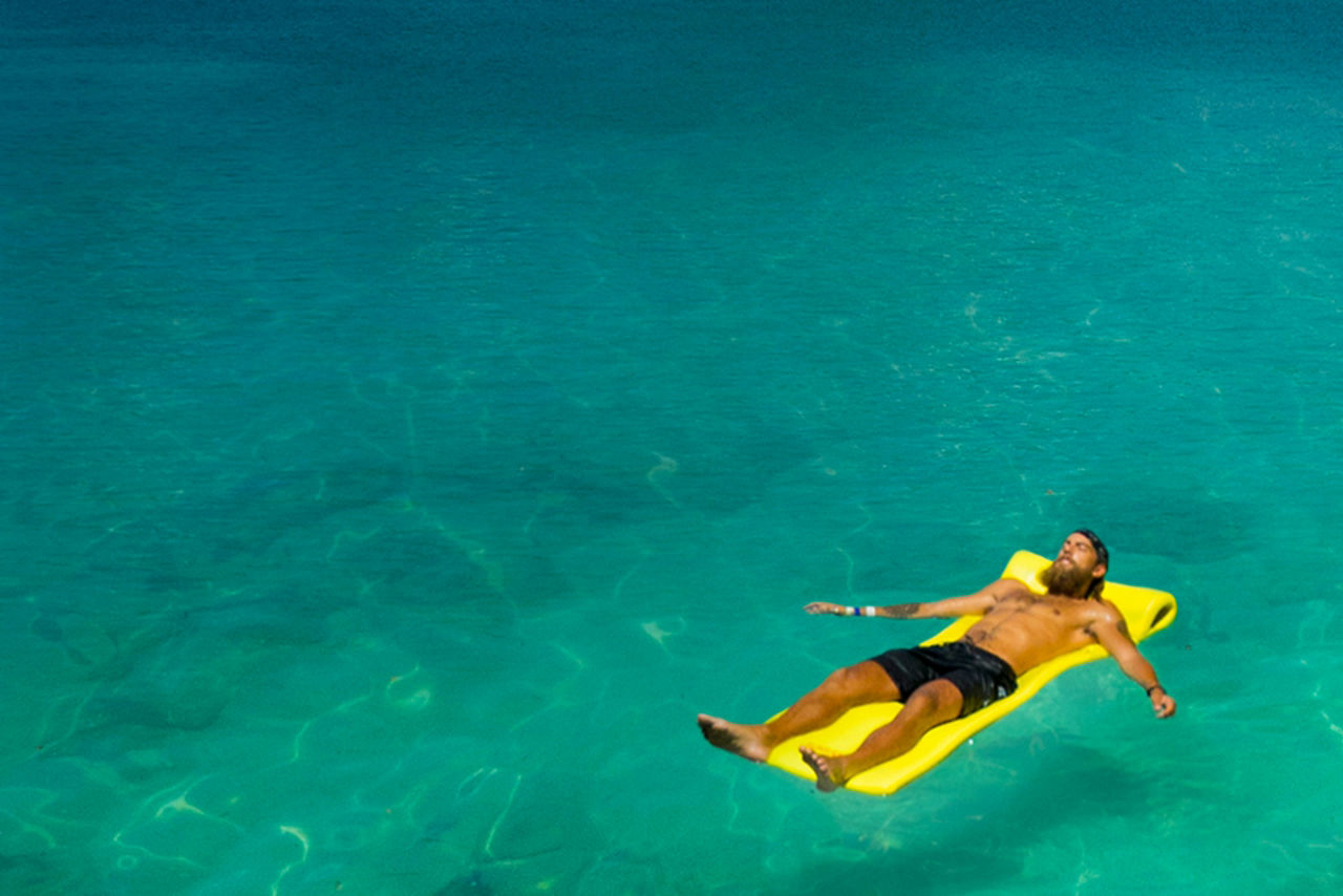 labadee haiti dragons beach floating mat