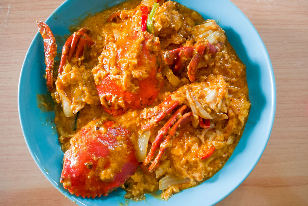 Curried Crab Fry from Port Hedland, Australia